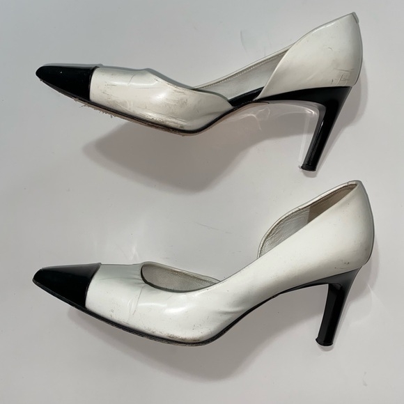 Max Mara pumps size 6 black and white - Picture 3 of 6